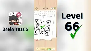 Brain Test 5 Level 66 Walkthrough 🧠 | Brain Test 5 Answers & Solutions | Go Answer