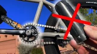 BMX PEGS - Can They Go On The Same Side As Your Chain?