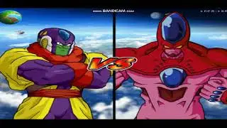 Slug Vs Hatchiyack | Dragon Ball Budokai Tenkaichi 4 | (Villains Tournament) (Round 4) (Match 1)