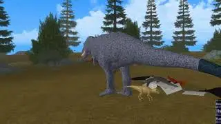 Roblox / Best dinosaur game / Era of Terror