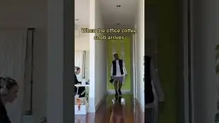 When the office coffee snob arrive 😇🤩