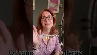 It&rsquo;s the menopause 🤣 no it&rsquo;s an allergy #over50 #comedy #menopause #weightloss #happyhils