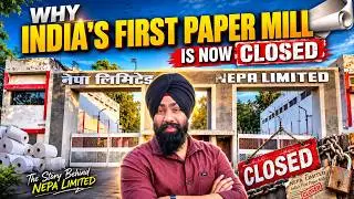 India's First Paper Mill |Saganjot Singh| #Nepanagar #PaperMill #india #Maharashtra #Travel #Nepa