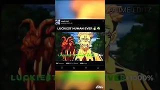 LUCKIEST HUMAN EVER🤞🍀#gojo#anime#jujutsukaisen#shorts#shortsfeed