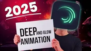 Learn Viral 3D Text Glow Animation Editing on Mobile |Alight Motion for Beginners