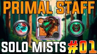 PRIMAL STAFF IN MISTS #01 | Albion Online PvP