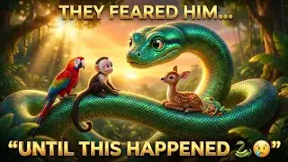Anaconda Short Film😱 🐍 | 3D Pixar Style Emotional Story😭 | The Gentle Giant | Animated Story🐍🐍😱