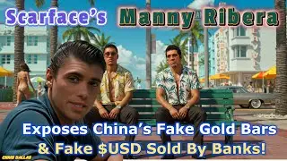 Manny Ribera Exposes China&rsquo;s Fake Gold Bars & Fake $USD Sold By Banks! China&rsquo;s Counterfeit Cartels!