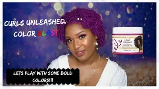 TESTING OUT CURLS UNLEASHED COLOR WAX|MY HONEST REVIEW AND DEMO