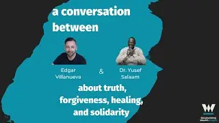 Edgar Villanueva with Dr. Yusef Salaam