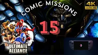 Marvel Ultimate Alliance (2016) - COMIC MISSIONS 4k 60fps Playthrough Part-15 (PC, Steam Deck)