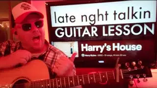 How To Play Late Night Talking - Harry Styles Guitar Tutorial (Beginner Lesson!)