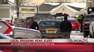 Jury begins deliberating in trial of man accused in Liberty Township standoff