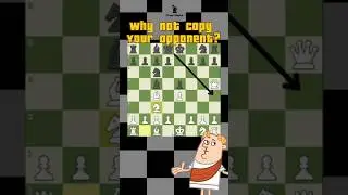 Stop Copying Your Opponent! 😤♟️ It&rsquo;s a TRAP! #chessfails  #shorts