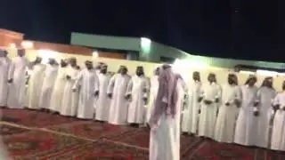 عرضة الهملة من الموركة البقوم في عيد الفطر 1435