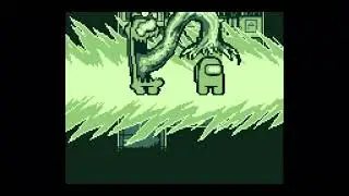 Among us game boy kill animation
