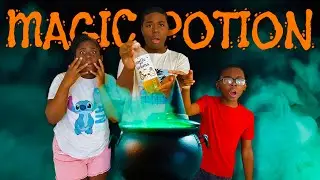 Siblings DRINK MAGIC POTION, What Happens Next Is Shocking