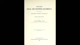 Babylonian legal and business documents #babylonian #cuneiform #ebla #linear_b #books #history