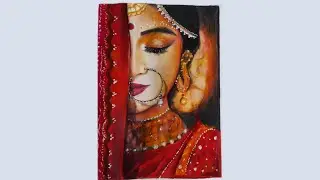 Drawing an Indian bride🌈   #drawing   #shorts