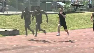 Stevens Dorcelus New PB ; 10.85 sec