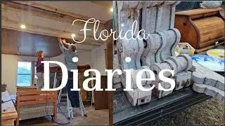 EP 31: Goodwill shopping | The best yard sale EVER | Painting kitchen cabinets & and ceilings! 🩷🏡  