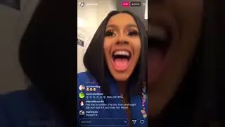 Cardi B Speaks on Makeup Artist Blacswan Drama!