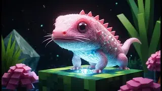 Minecraft Tiny Axolotl Took the Diamond S | Nursery Rhymes for Kids & Baby Songs