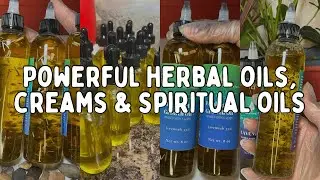 Herbal Skincare & Spiritual Oils | Healing Hair Oil, Eczema Cream, Protection & Million Dollar Oil