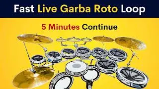 Fast Live Garba Roto Loop | 5 Minutes Continue