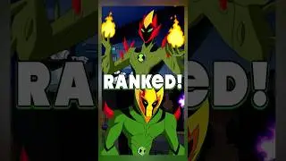Swampfire: рейтинг от худшего к лучшему для Ben 10! #ben10 #ranked #fyp