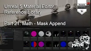 Material Editor Reference 21 - Math - Mask & Append