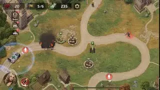 WWII DEFENCE RTS ARMY TD GAME&nbsp;: LEVEL 6 (EASY)