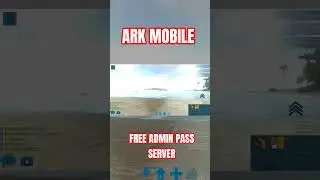 ARK MOBILE FREE ADMIN PASS SERVER #Ark #gaming #shorts
