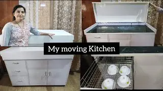 Kitchen on wheel || My moving Kitchen || Modular kitchen ||