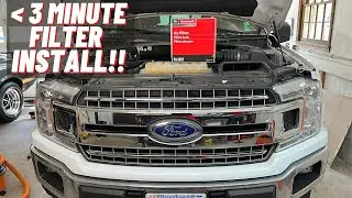 F-150 Air Filter Replacement (2015-2020)
