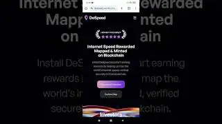 DeSpeed #проект #заработок #crypto