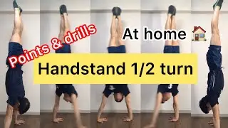 Handstand turn/pirouette points drills tips gymnastics