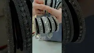 Black Colour Beautiful Bangles Set 🖤🖤🖤 #shorts #youtube #bangles #short #fashion #jewellery #viral