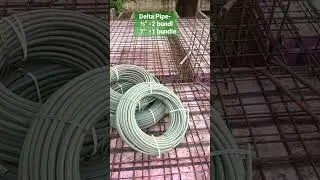 Slab pipeing Pipe Sizes⚡ electrical work 🚨