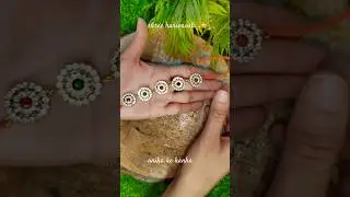 how to make radha rani rajasthani sheesh mathapatti for shringar #shorts #anikakekanha