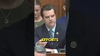 Gaetz Questions FBI Over Diverted Trump Resources