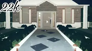 bloxburg house speedbuild 22k | No gamepass
