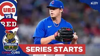 Justin Steele goes for 7th win, as Chicago Cubs kick off series vs Reds | CHGO Cubs Podcast