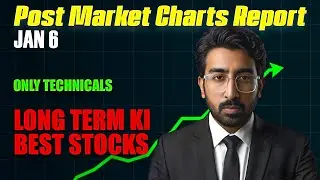 🔴Post Market Charts Report 📈| 6 Jan | Sideways | Only Technicals🔥| Long Term Ki Best Stocks🚀