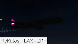 Ｒｏｂｌｏｘ░Ｔｒａｎｓｐｏｒｔ| FlyKutos&trade; ( First Class ) | LAX - ZRH | Ｂｏｅｉｎｇ░７５７－２００