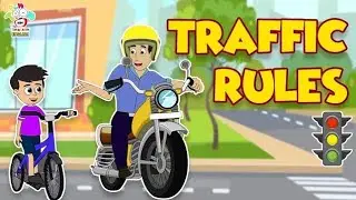 for kids lesson| Traffic rules and traffic signs|Road safety shapes learn very easy way....