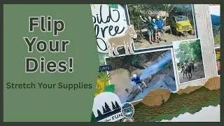 Mountain Adventure Scrapbook Layout Using New Stampin&rsquo; Up! Tools & Products