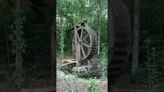 8ft  Water Wheel  #nature #travel #fountain #waterwheel #waterwheels