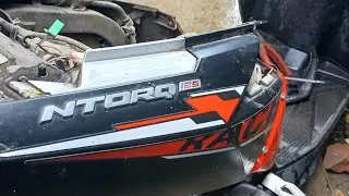 Ntorq 125 bs6 current problem solve #vairalvideo #automobile #ntorq125cc #bs6 #current 
