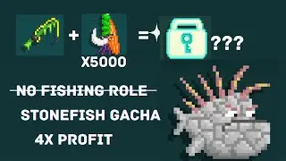 GACHA FISHING PROFIT - STONEFISH GROWTOPIA